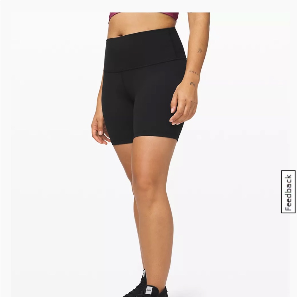 Lululemon Align Short *6"- size 8 black